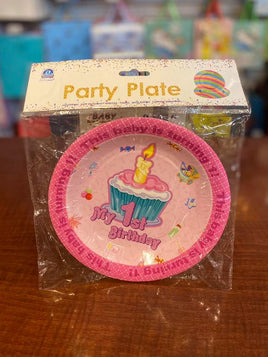 Party Tea Plates My 1st Bday