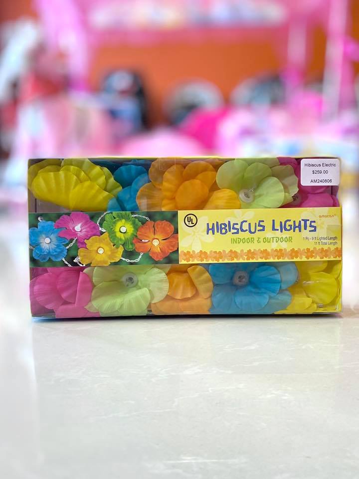 Hibiscus Electric Lights Set