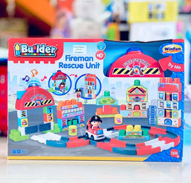 Toy Blocks Fireman Rescue win1649