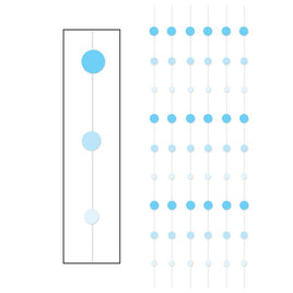 Shower Stringers-Blue Dot BPS59955-B